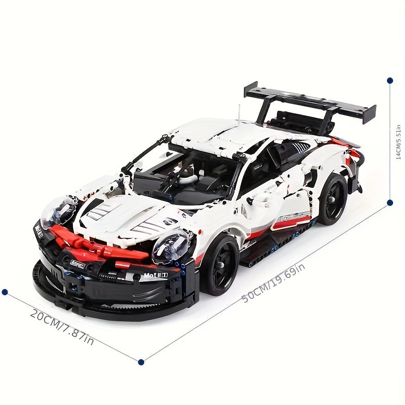 1580 pcs Classic Sports Car Building Blocks Educational Toys
