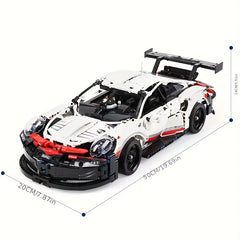 1580 pcs Classic Sports Car Building Blocks Educational Toys