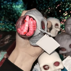 Skull Head Small Ghosts Squeezing Music Horror Funny Creativity