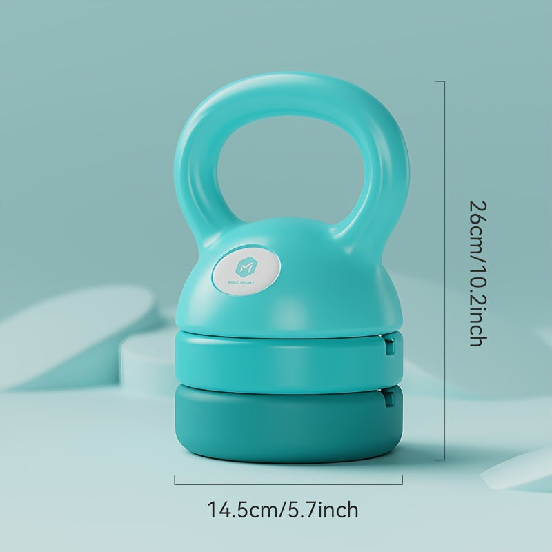 Adjustable Weight Kettlebell for Buttocks Fitness Training - Total Weight 5-44KG