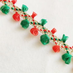 Tri Bow Knot Ribbon Rope For Christmas Gift Packing Decorations