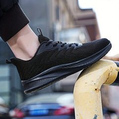 Men's Breathable Lightweight Running Shoes Spring And Summer