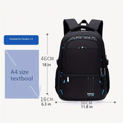 KOXSMAR Casual Large Capacity Backpack Lightweight Student School Bags