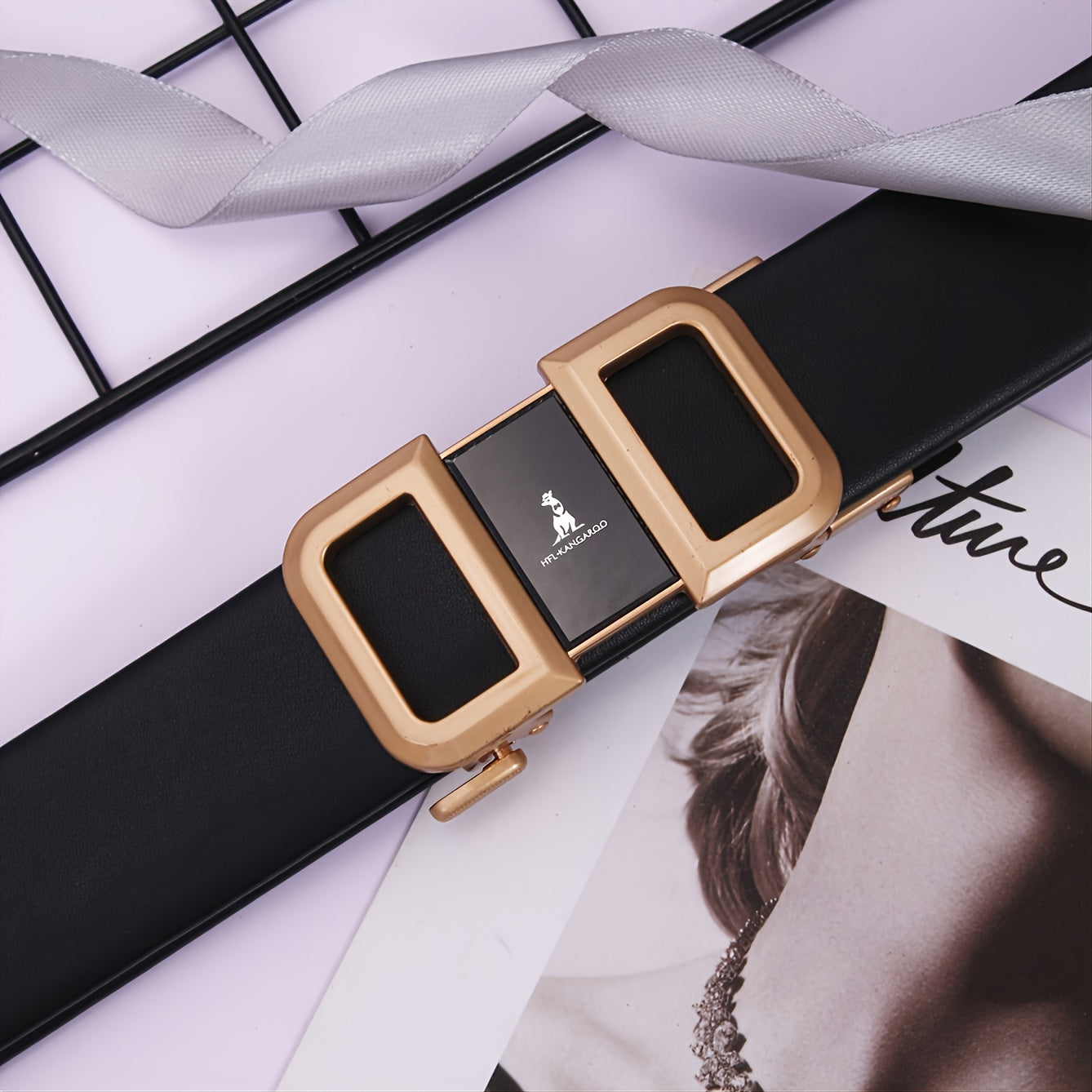 Men's Auto Buckle Belts - Fashionable & Convenient
