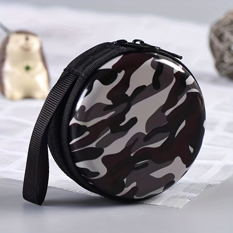 Camouflage Coin Purse Bag Portable Small Wallet Keys Storage Bag