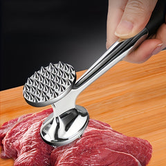 Stainless Steel Meat Tenderizer Hammer Double-sided Mallet