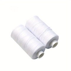 2pcs 500m Polyester Sewing Thread Set, Strong & Durable, for Hand Machines