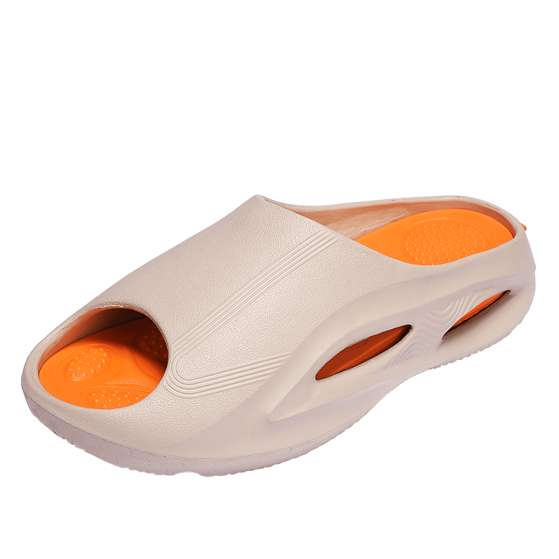 Men's Non Slip Platform Slides Soft Sole Cloud Slides Indoor Outdoor