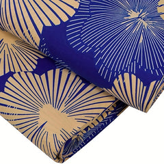 African Fabric DIY Craft Wax Cloth Ethnic Print 6 Yards
