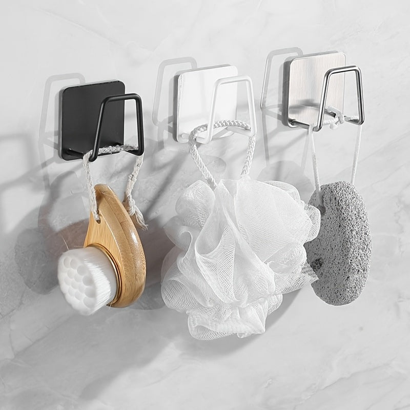 Stainless Steel Sponge Rack Sink Drain Shelving Hooks