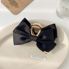 Bowknot Hair Clip Bow Hair Claw Large Barrette Hair Clamp Headdress