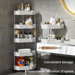 Bathroom Floor Storage Rack Kitchen Corner Rack