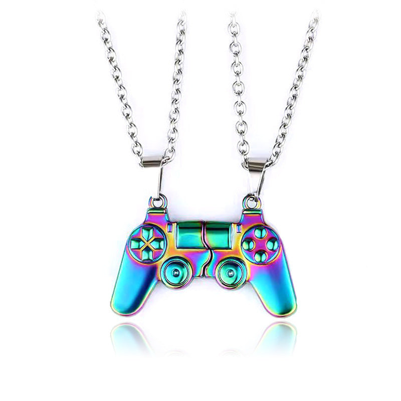Boys Magnetic BFF Friendship Game Controller Necklaces Kids Accessories