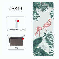 3pcs Portable 1.5mm Yoga Mat & Towel Set - Lightweight & Absorbent