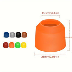 Silicone Soft Fishing Rod Bottom Cover Non slip Fishing Pole Handle Sleeve