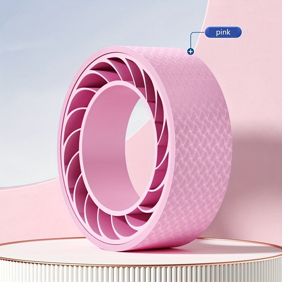 Yoga Massage Circle Pilates Fitness Roller for Back Stretching