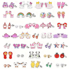 Hypoallergenic Earrings Set 11 Pairs Stud Earrings For Girls