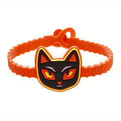 Halloween Rubber Slap Bracelets for Kids Party Favors