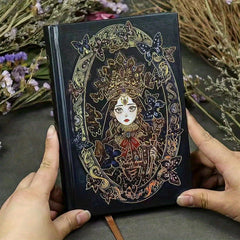 128pcs Retro Literary Hardcover Notebook for Accounts, Journals