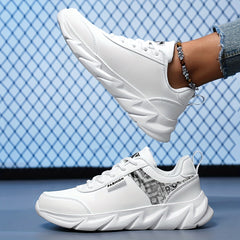 Women's Outdoor Skate Shoes Classic Thick Bottom Lace-up Sneakers
