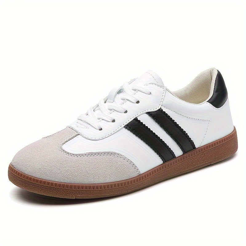 Women's Soft Sole Flat Sports Sneakers Comfort Low Board Shoes