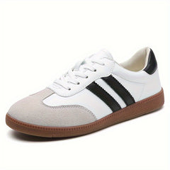 Women's Soft Sole Flat Sports Sneakers Comfort Low Board Shoes