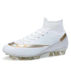 Men's High Top Non Slip AG Football Cleat Professional Soccer Cleats