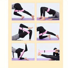 3pcs Yoga Elastic Bands Fitness Tension Bands Home Gym Training Tool