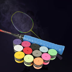 4pcs Anti-slip Tennis Badminton Grip Tape Breathable Sweatband