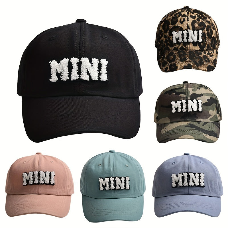 Letter Embroidery Baseball Cap Sunscreen Sports Peaked Hat