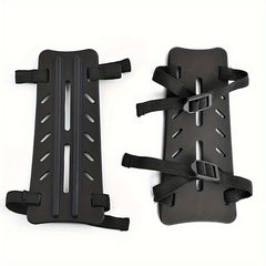Adjustable Archery Arm Guard Protective 2 Strap Rubber Forearm Protector