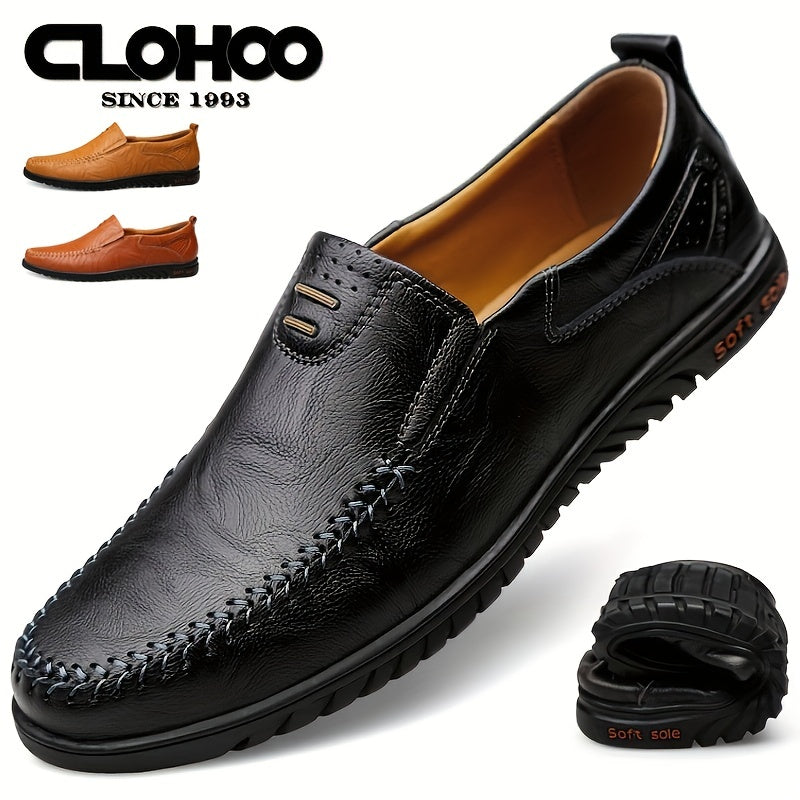 CLOHOO Men's Casual Loafers Soft Sole