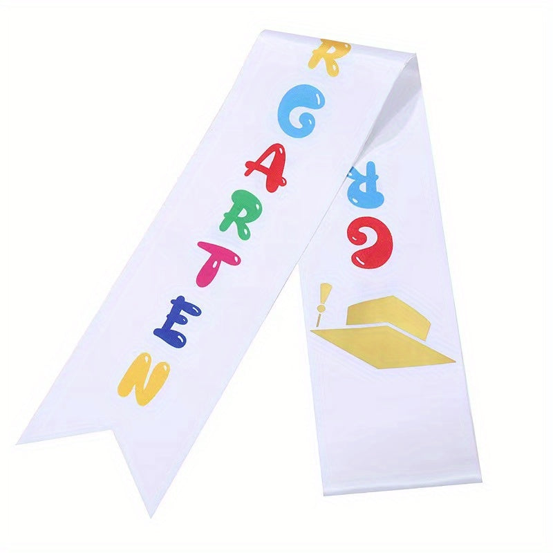 Graduation Kids Ribbon Etiquette Belt Preschool Kindergarten