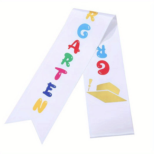 Graduation Kids Ribbon Etiquette Belt Preschool Kindergarten