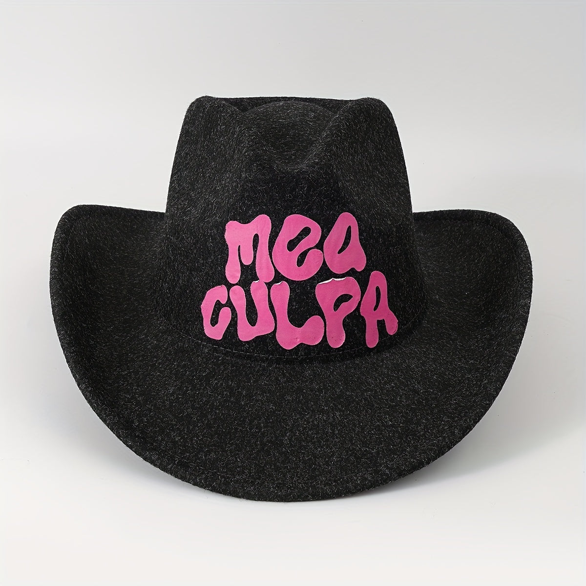 Y2K Western Cowboy Hat Wide Brim Style for Men and Women
