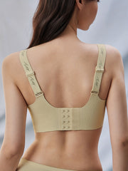 Solid Wireless Bra Seamless Everyday T Shirt Bra Women's Lingerie