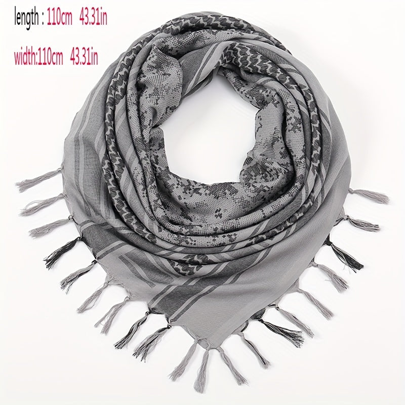Military Shemagh Scarf Tactical Desert Scarf Keffiyeh Head Neck Face Wrap