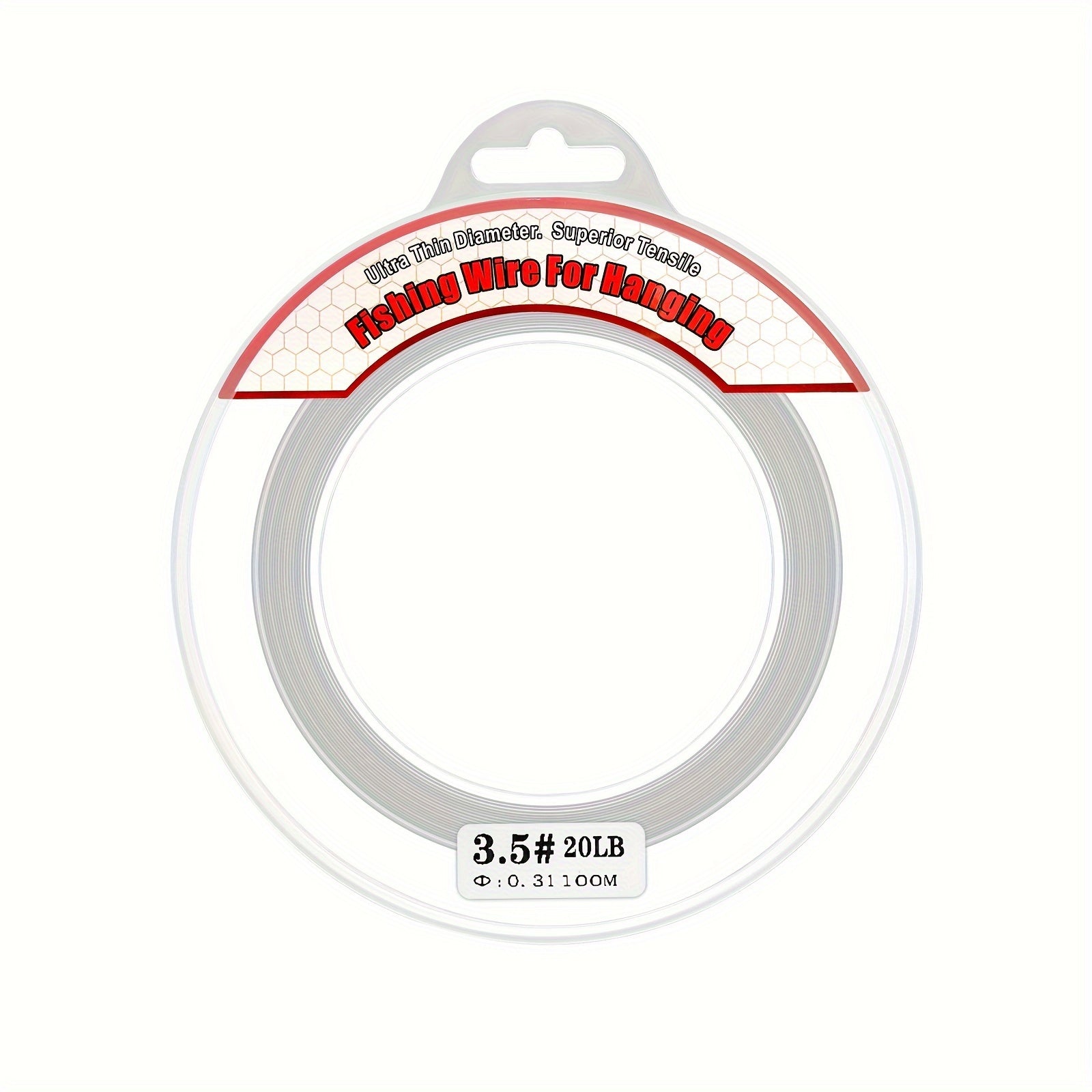 Clear Fishing Wire Monofilament Line 97m Strong Nylon String Supports 68KG