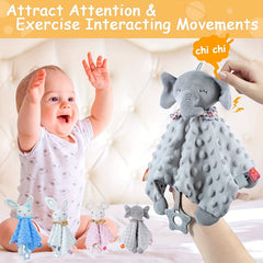 Elephant Security Blanket for Newborns