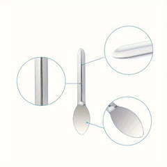 2pcs Micro Spoon Shovels for Medicine Laboratory Supplies