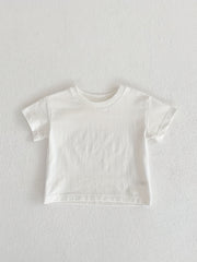 Infant Casual Round Neck T-shirt for Summer