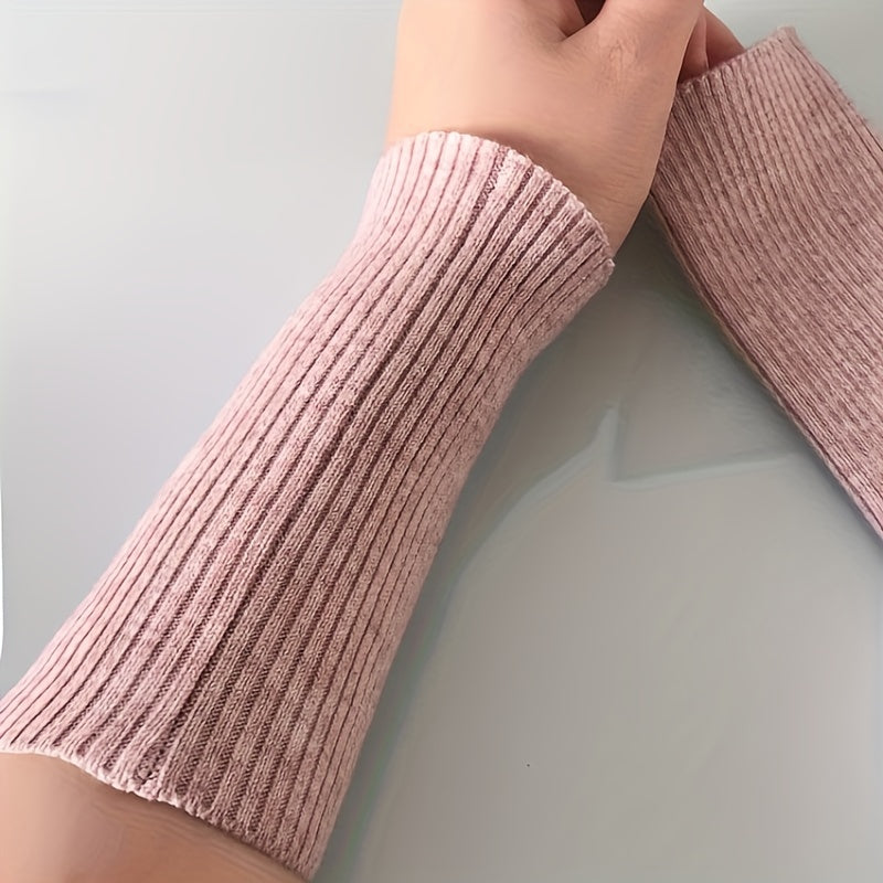 Cashmere Wool Wrist Protector Warm Gloves