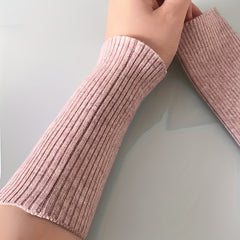 Cashmere Wool Wrist Protector Warm Gloves
