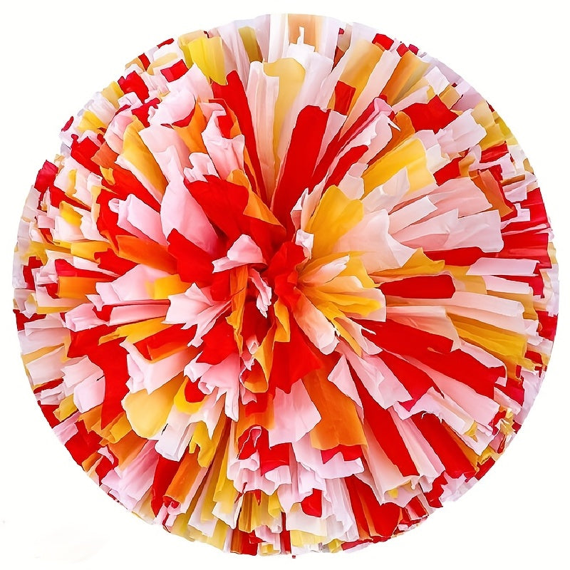 Cheerleaders Hand Flowers Red Ball Sports Aerobics Dance Props
