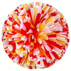Cheerleaders Hand Flowers Red Ball Sports Aerobics Dance Props