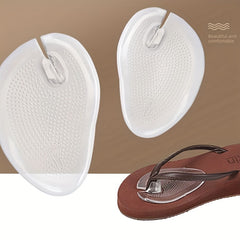 Soft Flip Flop Toe Protectors Anti Abrasion Forefoot Pad