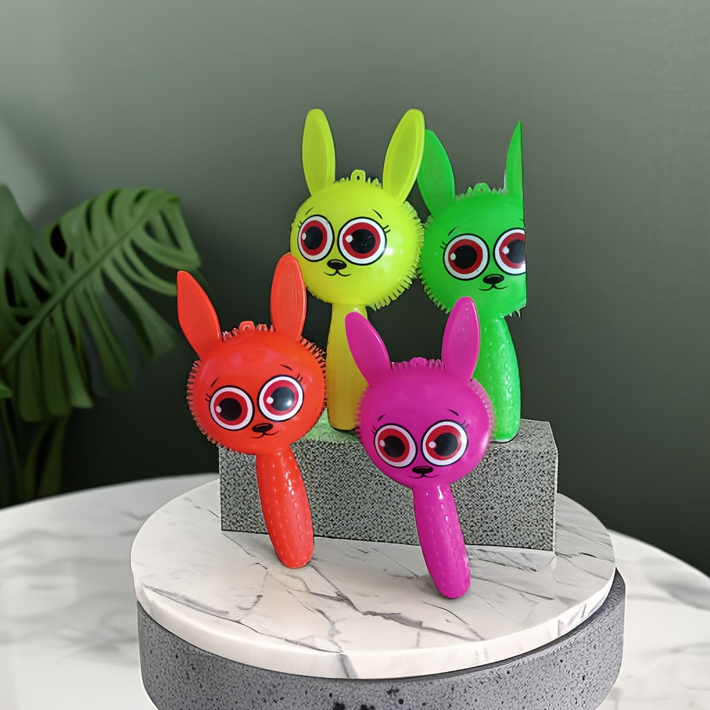 Glow Cartoon Rabbit Stick - Rabbit Glow Pinch Ring