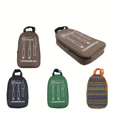 Outdoor Cutlery Storage Kit for Camping Picnic BBQ
