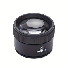 30x36 Optical Glass Lens Jewelry Magnifier Loupe For Jewelry Coin Stamps Wat