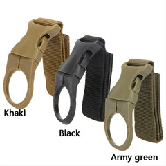 Nylon Water Bottle Clip for Camping Hiking Climbing